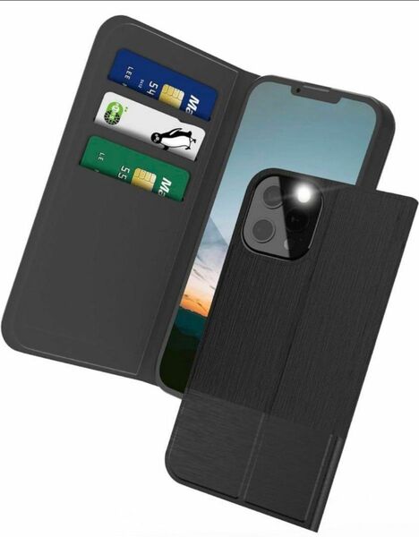 PROXA iPhone 13 Pro Max 用 財布型 ケース 手帳型 6.7インチ カード収納 スタンド機能