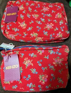 KENZO ポーチ2点せット　中古品