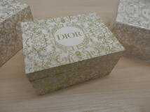 Christian Dior ディオール 2個セット ホリデーギフト ジュエリーボックス 限定 ノベルティー ボックス【CD21】_画像2