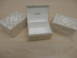 Christian Dior ディオール 2個セット ホリデーギフト ジュエリーボックス 限定 ノベルティー ボックス【CD21】