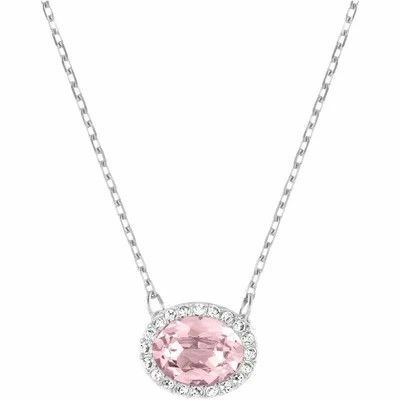 極美品　スワロフスキー　Christie ネックレス　ピンク　クリスタル　花　SWAROVSKI　ペンダント