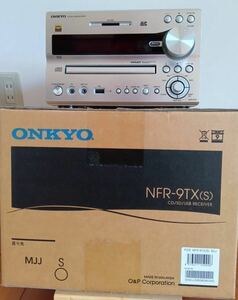 ONKYO CD/SD/USBレシーバー　NFR-9TX（S）　リモコン　接続ケーブル