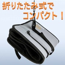 フローティング スカリ 45cm 折りたたみ 活かし 5Mロープ付 フィッシング_画像2