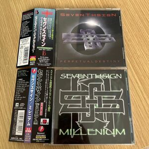 SEVENTHSIGN セヴンスサイン 日本盤帯付CD２枚セット