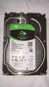 HDD 2台 8.0TB 3.0TB Seagate ST8000DM004/Western Digital WD30EZRX