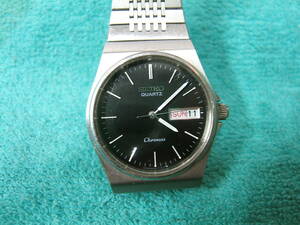 中古 SEIKO クロノス Chronos クォーツ 3針 8123-7090 男性用 メンズ腕時計 稼働品　690