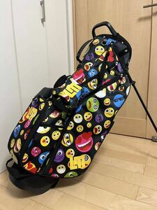 1円〜★美品★ラウドマウス★スタンドキャディバッグ★ゴルフ★LOUDMOUTH★キャディバッグ★ゴルフバッグ★1円スタート★レア★LM★完売