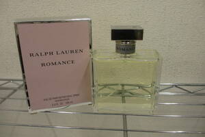 香水/RALPH LAUREN/ラルフローレン/ROMANCE/ロマンス/EDP/パルファム/100ml 残量 約9割