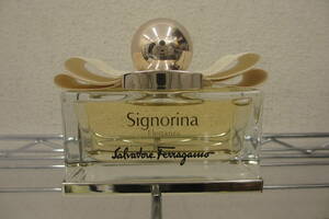 香水/フェラガモ/Signorina Eleganza/シニョリーナ エレガンツァ/EDP/パルファム/50ml（残量 ほぼ満タン）