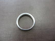 Pt900 プラチナ リング 指輪 11号 ダイヤモンド 12石付き（0.30ct） 総重量 2.43ｇ USED ダイアモンド_画像6
