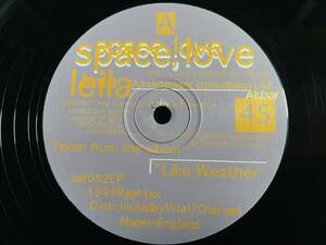 ★Leila / Space Love 12EP ★Qsfb1★ Rephlex CAT 062 EP Aphex Twin