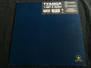 ★Tyanda Featuring Grace Reid / I Get A Rush 12EP ★Qsfb1★ Blunted 12 BLN 14, UK Garage