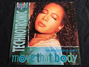 ★Technotronic Featuring Reggie / Move That Body (The Bruce Forest Remix) 12EP★Qsfb5 ★ ARS/Clip Records 656837-8