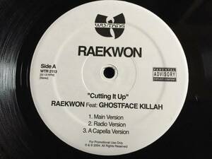  ★Raekwon / Ice Water / Cutting It Up / Ice Water Anthem 12EP★Qsfb5 ★ Wu-Tang Records WTR 2113