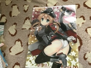 d066クリアファイル　艦隊これくしょん～艦これ～　　プリンツ・オイゲン(藤真拓哉) C87/ESSENTIA