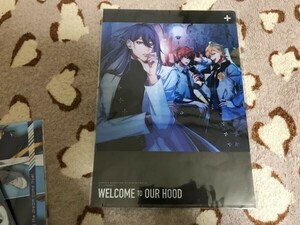 d058クリアファイル　ヒプノシスマイク 麻天狼 4thLIVE Welcome to DVD/BD タワーレコード特典 麻天狼 神宮寺寂雷 伊弉冉一二三 観音坂独歩