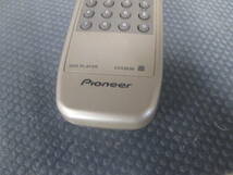 PIONEER パイオニア VXX2838 DVDプレーヤー用リモコン DV-S757A用　電池入り_画像4