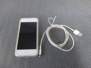 【送料385円】　Apple iPod Touch 第5世代 A1421 32GB イエロー MD714J/A　シリコンカバー/保護シート付き　初期化済み