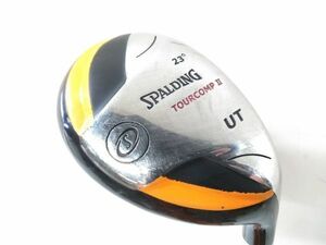 ♪送料無料 単品 SPALDING スポルティング TOUR COMPⅡ ユーティリティ TOUR COMP DISTANCE PRO LOFT 23 FLEX S E020615 @160♪