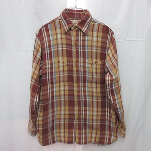 日本製■FULL COUNT フルカウント ネルシャツ 40 チェック アメカジ
