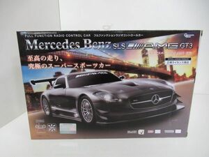 ラジコン メルセデスベンツ SLS AMG GT3 27MHz ブラック 黒 BLACK Mercedes Benz 正規ライセンス商品 ラジオコントロールカー 未開封