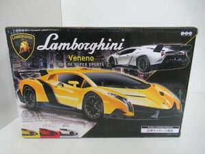 ラジコン ランボルギーニ Veneno Lamborghini ヴェネーノ RED レッド 赤 27MHz 正規ライセンス商品 Y・S・N ラジオコントロールカー 未開封