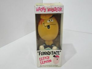 WACKY WOBBLER ファニーフェイス レフティ・レモン FUNNY FACE LEFTY LEMON Funko ファンコ 首振り ボビングヘッド フィギュア 人形 檸檬