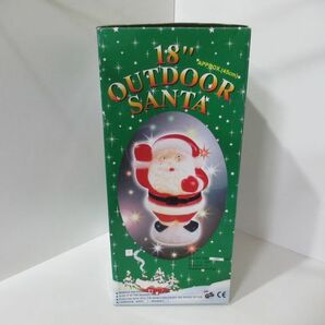 クリスマス 電飾 クリスマスライト サンタ イルミネーション サンタクロース 屋外 飾り OUTDOOR SANTA ディスプレイ 置物 オブジェ 中古の画像1