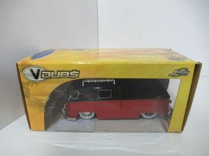 VDUBS Jada TOYS VDUBS ジャダトイズ 1963 フォルクスワーゲン バス ピックアップ トラック 1／24 ダイキャスト ミニカー 自動車 中古