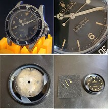 ROLEX Cal.1560バタフライローター付　5512サブマリーナカスタム 　純正＆アフターマーケットパーツサービス_画像4