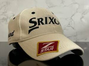 【未使用品】51E★SRIXON ZーSTAR スリクソン ゴルフ キャップ 上品で高級感のあるウール混素材にシリーズロゴ♪《FREEサイズ》松山英樹 