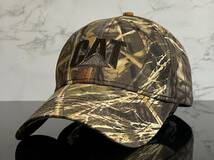 【未使用品】40A★Caterpillar CAT キャタピラー キャップ CAP 帽子 DRI・DUCK製のコットン素材にREALTREE製ウット系迷彩柄《FREEサイズ》_画像1