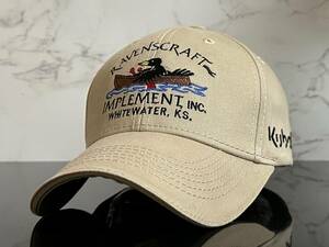 【未使用品】56C 希少★Kubota クボタ RAVENSCRAFT レイヴァンズクロフト チノキャップ 帽子 希少で高級感のあるデザイン♪《FREEサイズ》