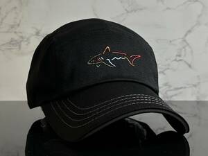 【未使用品】175K★GREG NORMAN グレグ・ノーマン ゴルフ キャップ 帽子 CAP 高級感のあるブラックのポリエステル素材♪《FREEサイズ》