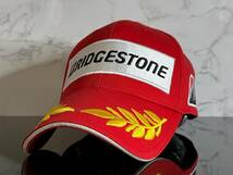 【未使用品】134K クール★BRIDGESTONE RACING ブリヂストン レーシング キャップ 帽子 CAP クールなレーシングデザイン！《FREEサイズ》_画像2