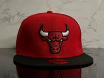 【未使用品】52A★NEW ERA ニューエラ 59FIFTY×NBA シカゴ ブルズ Chicago Bulls コラボ キャップ Michael Jordan《SIZE 7 1/2・59.6㎝》_画像3