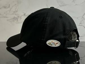 【未使用品】180K 上品★GREG NORMAN グレグ ノーマン ゴルフ キャップ 帽子CAP 上品で高級感のあるブラックのコットン素材《FREEサイズ》