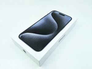 1円～【未開封】未使用 Apple iPhone15 Pro 256GB ブルーチタニウム MTUG3J/A アップル☆アイフォン スマホ 新型