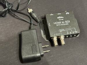 VideoPro HDMI to SDI コンバーター VPC-HS2 アップ ダウンコンバート フレームレート変換 対応モデル　　3G-SDI 変換 blackmagic 好きにも