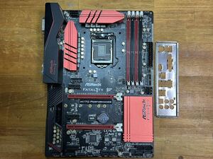 ASRock FATAL1TY H170 PERFORMANCE 動作品 （箱付き/説明書付属）第6/7世代