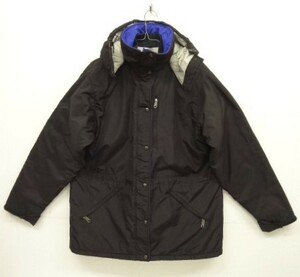 80s ヴィンテージ USA製 L.L. Bean エルエルビーン PENOBSCOT PARKA 中綿入り ナイロンパーカー ブラック VINTAGE 80年代 アメリカ製