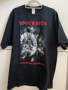 希少！ ラブバイツ LOVEBITES Tシャツ・クロックワーク・イモータリティ 2019 ツアー Tシャツ Clockwork Immortality 2XLサイズ・未使用