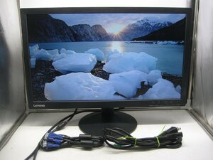 「17台入荷」Lenovo◎T2224dA◎21.5インチ 液晶モニター◎D-subケーブル付き 　K2797