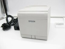 ◇EPSON/エプソン◇サーマルプリンター◇TM-T90II◇M313B◇LAN・USB◇レシートプリンター◇58mm◇印字良好◇現状渡し◇T0099_画像3