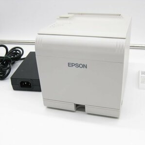 ◇EPSON/エプソン◇サーマルプリンター◇TM-T90II◇M313B◇LAN・USB◇レシートプリンター◇58mm◇印字良好◇現状渡し◇T0097の画像3