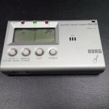 コルグ チューナー KORG ギター ベース GA-20 guitar bass tuner _画像1