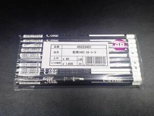 即決！鉛筆 ４B 20本 パック価格1600円のもの コカコーラ まとめて20本 送料１８０円 えんぴつ エンピツ 書き方 デッサン 美術 習字