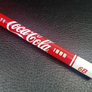 6B鉛筆 コカコーラ 1本価格 送料は何本でも全国一律180円 えんぴつ エンピツ サカモト 日本製 デッサン 書き方 Coca-cola コカ・コーラ即決の画像1