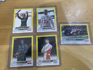 Topps Formula 1 Flagship 125シリアル 5枚セット F1 カード ハミルトン ベッテル