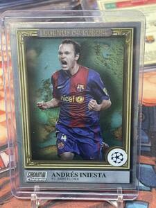 2022-23 Topps Stadium Club Chrome UEFA Andres Iniesta FC Barcelona Legends of Europe イニエスタ インサート